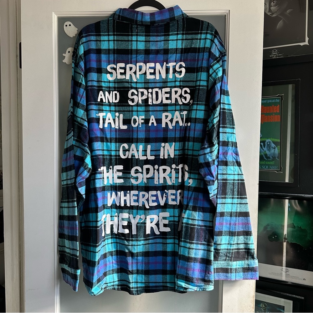 Cakeworthy Disney Haunted Mansion Flannel Shirt